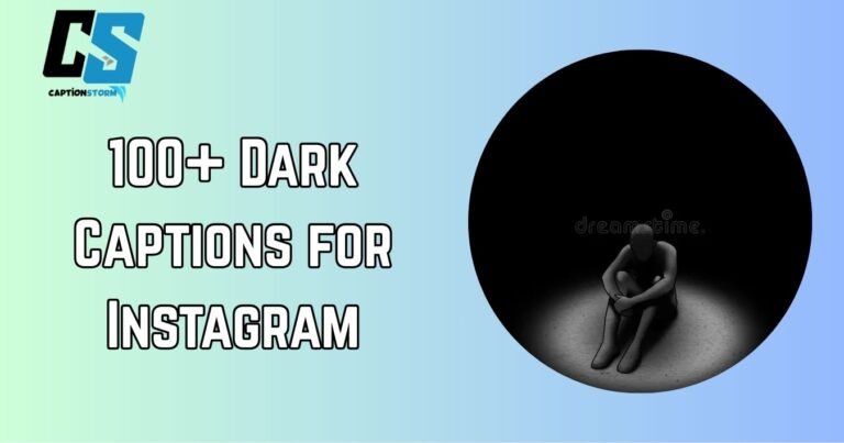Dark Captions for Instagram