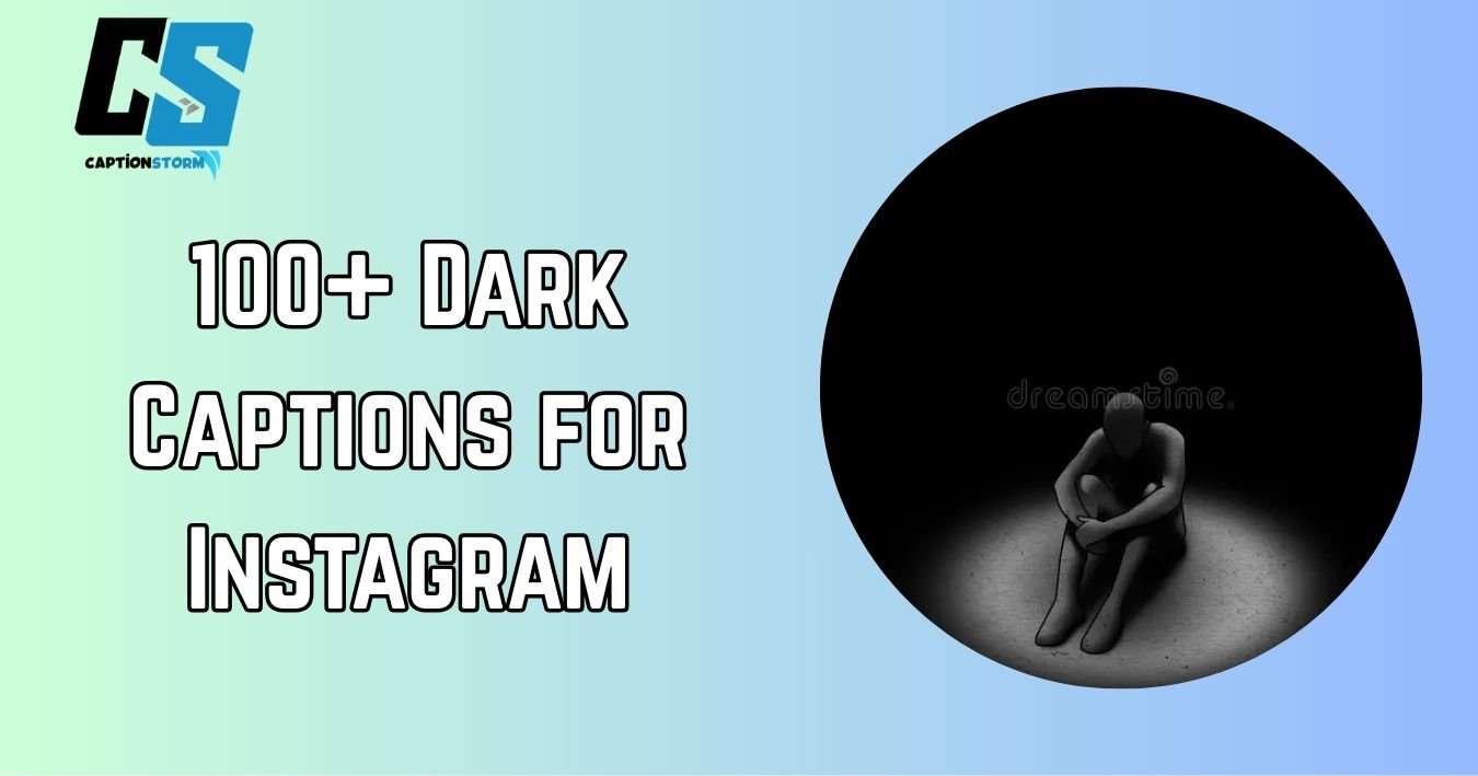 Dark Captions for Instagram