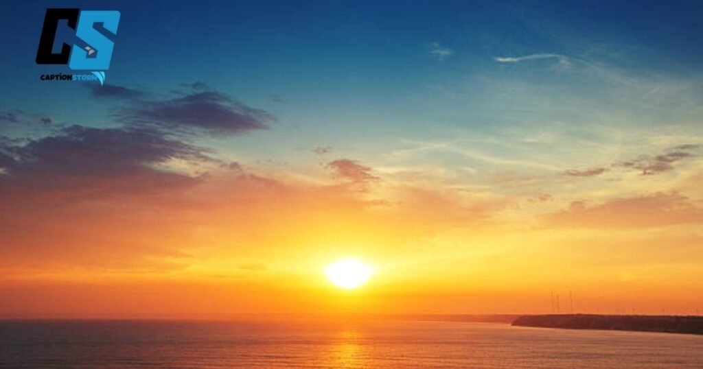 Sunset Captions for Instagram 