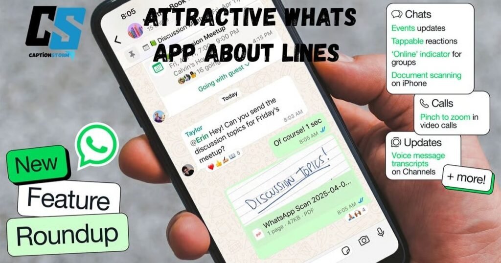 Attractive Whats App About Lines