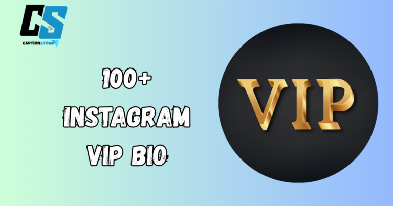 100+ Instagram VIP Bio: Stylish, Attitude and Unique Ideas