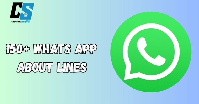 Whats App About Lines