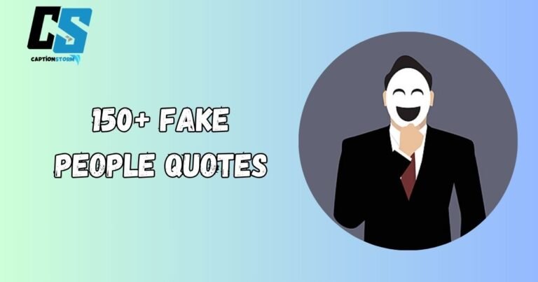Fake People Quotes