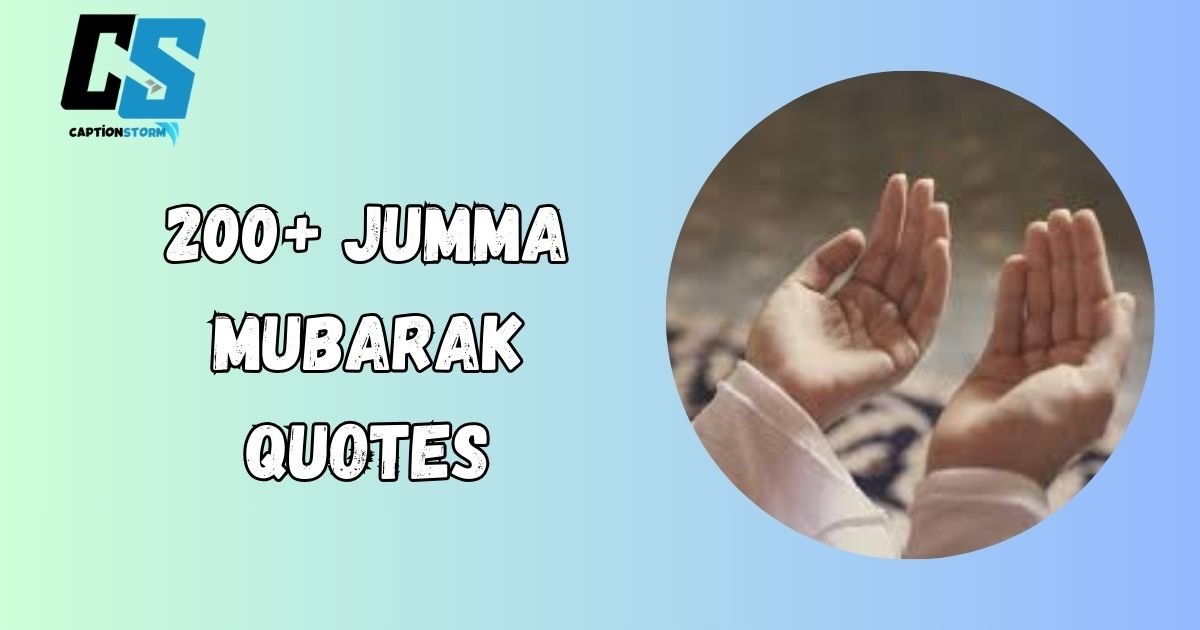 Jumma Mubarak Quotes