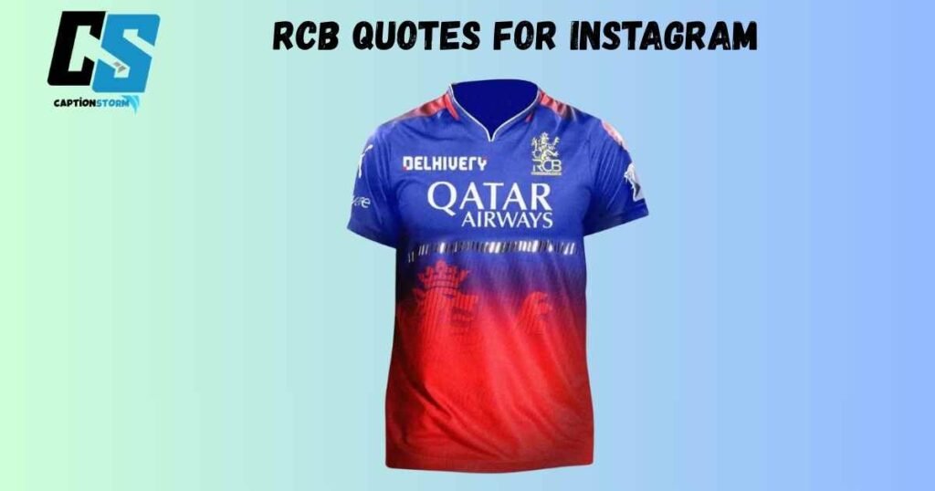 RCB Quotes For Instagram