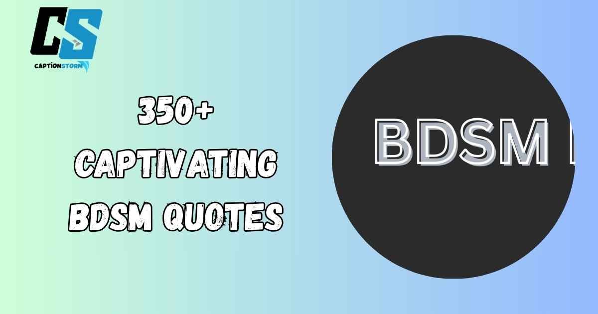 BDSM Quotes