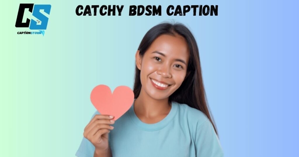 Catchy BDSM Caption