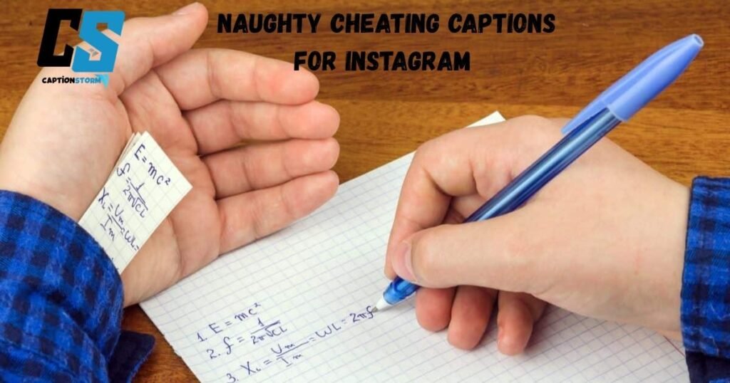 Naughty Cheating Captions for Instagram 