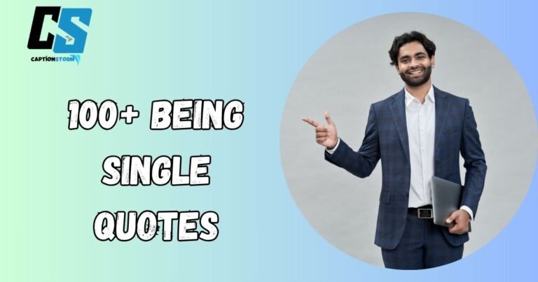 Being Single Quotes