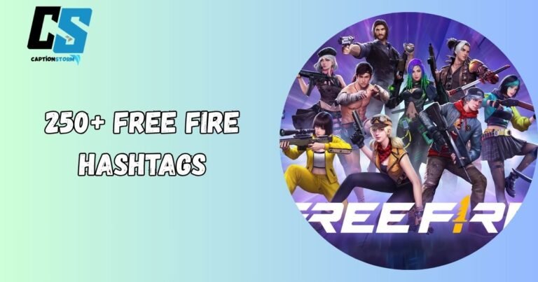 250+ Free Fire Hashtags: Best, Good and Cool
