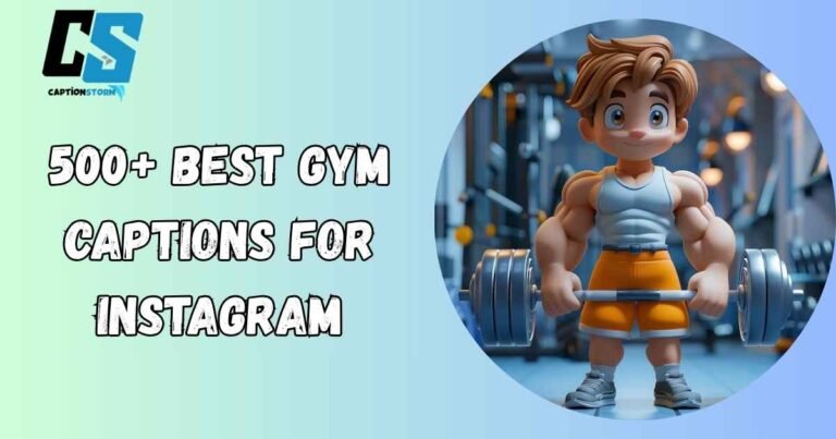 Gym Captions for Instagram