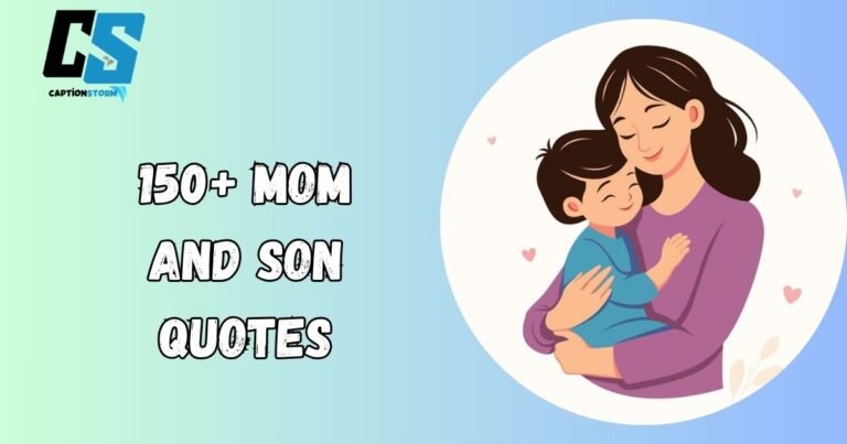 Mom and Son Quotes