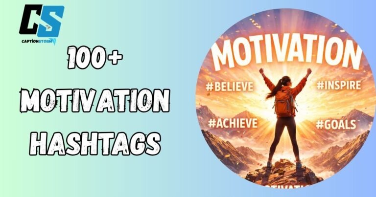 Motivation Hashtags