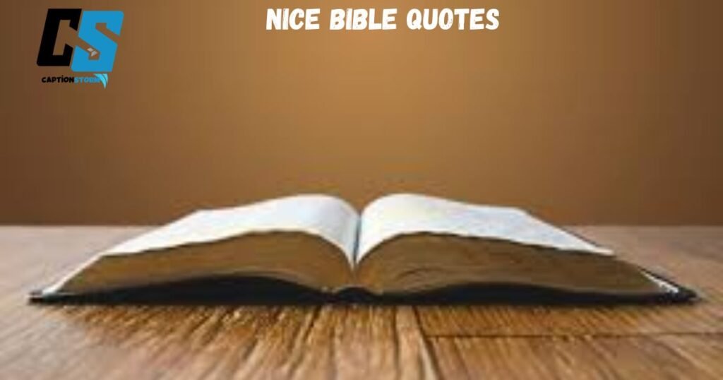 Nice Bible Quotes  