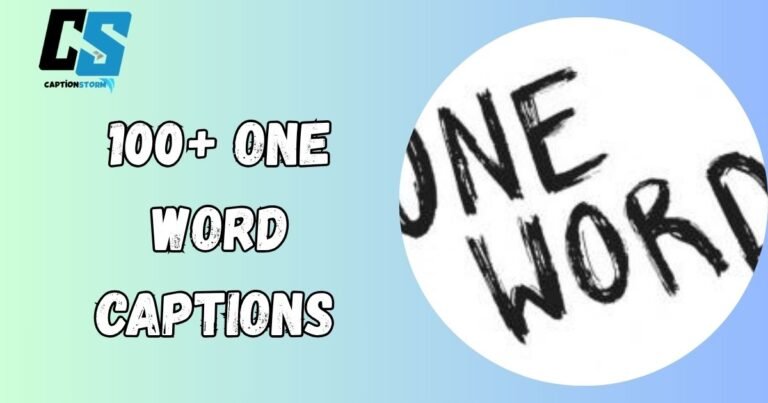 One Word Captions