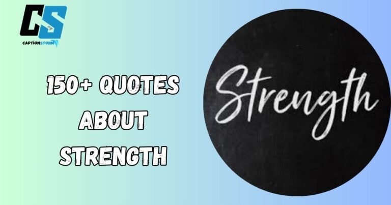 Quotes About Strength