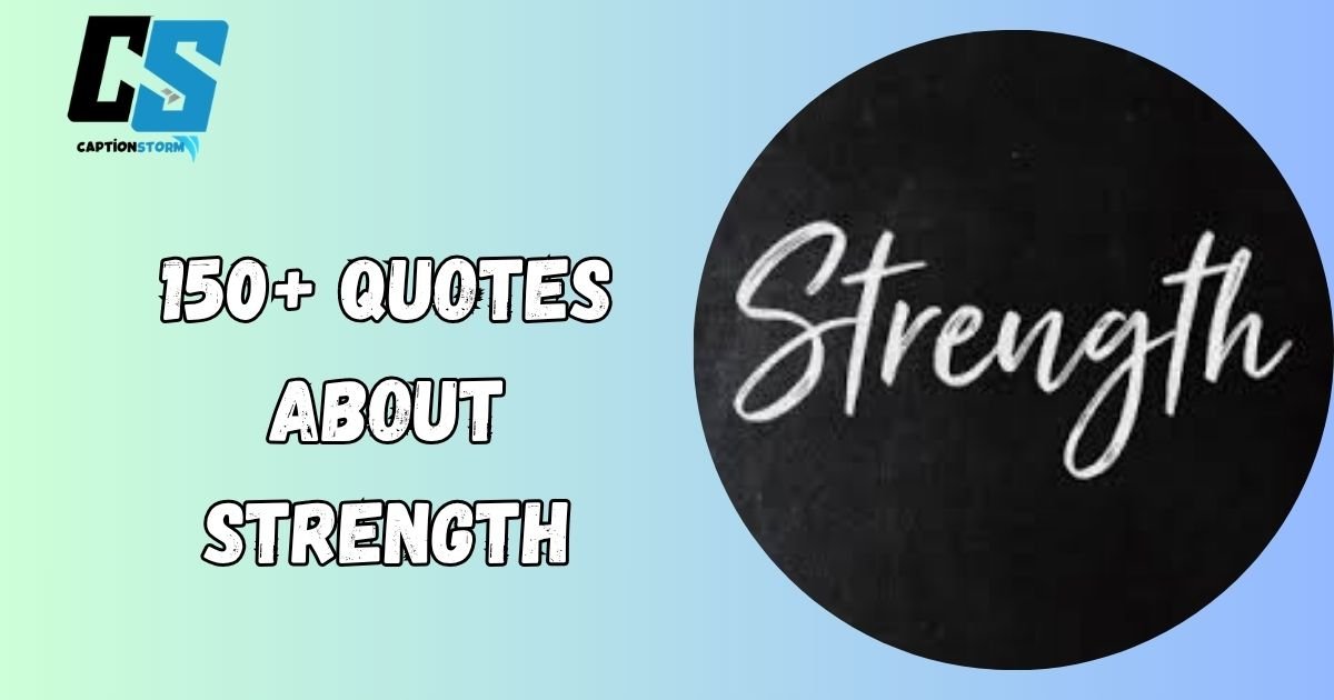 Quotes About Strength