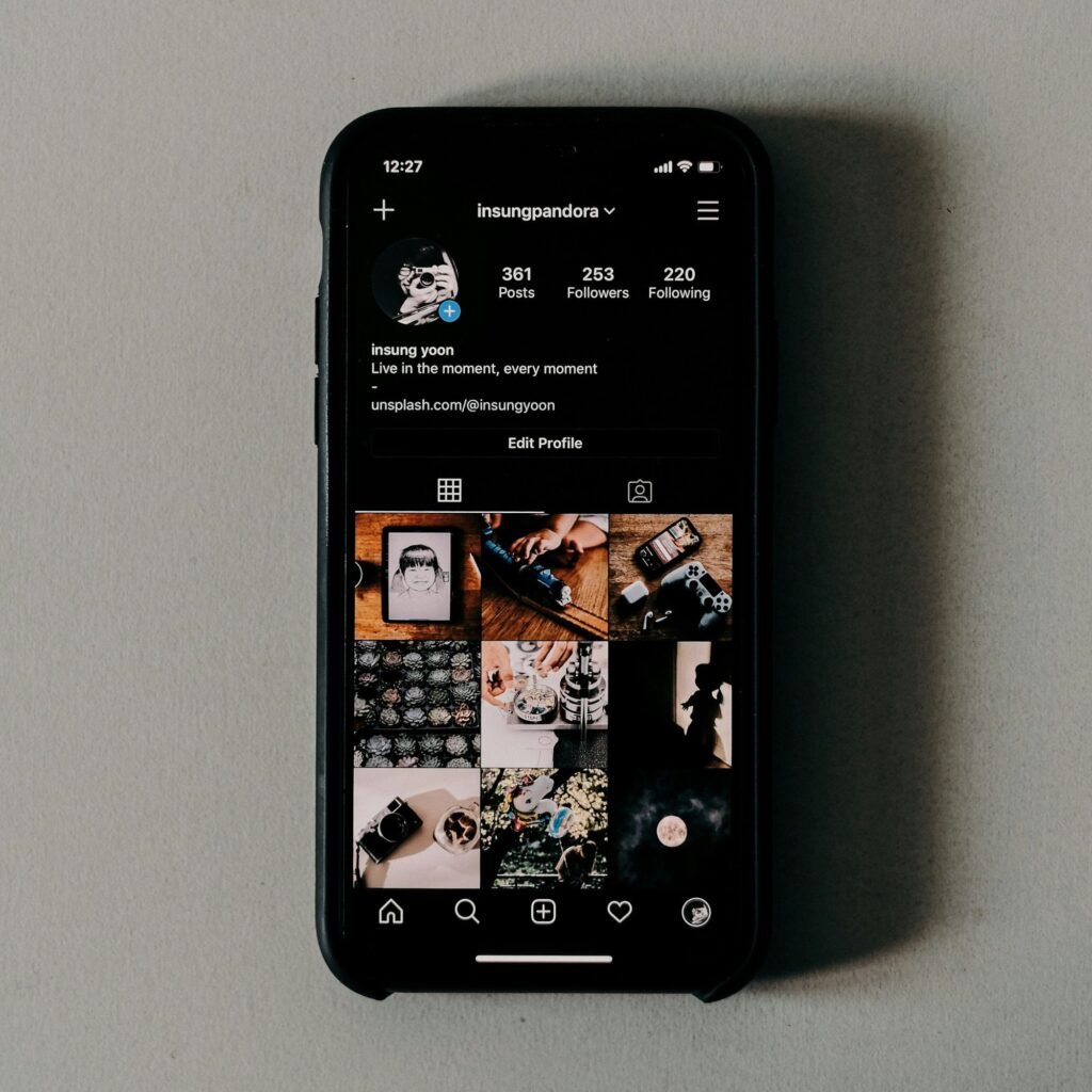 TikTok style feed on a phone