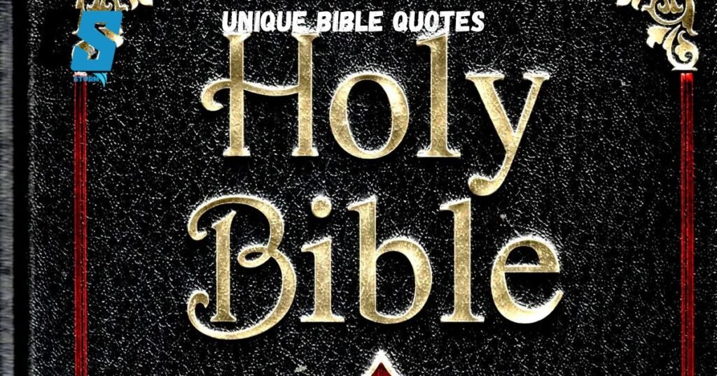 Unique Bible Quotes 
