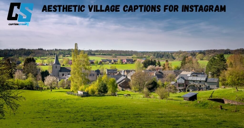Aesthetic Village Captions For Instagram