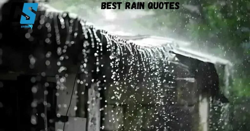 Best Rain Quotes