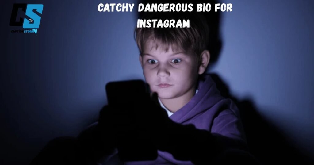 Catchy Dangerous Bio for Instagram