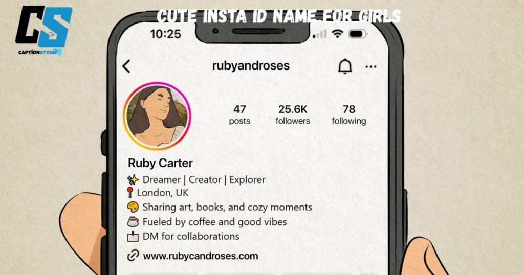 Cute Insta id Name for Girls