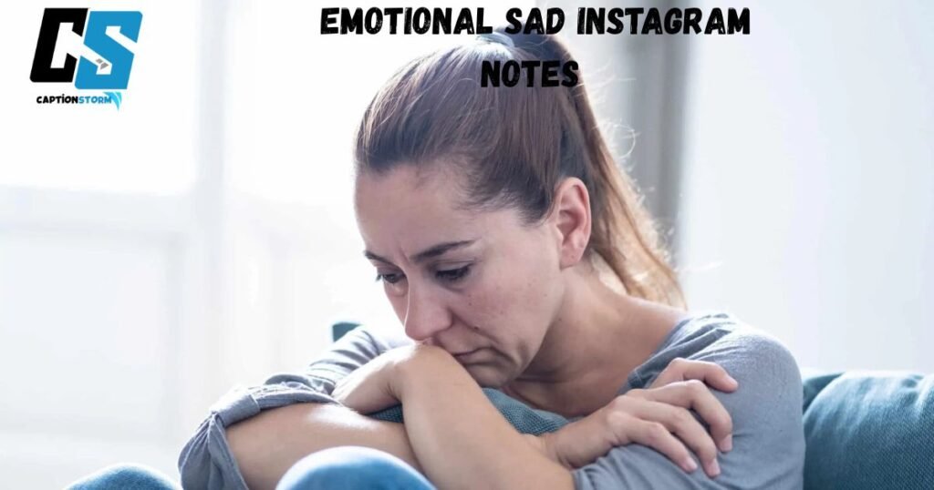 Emotional Sad Instagram Notes