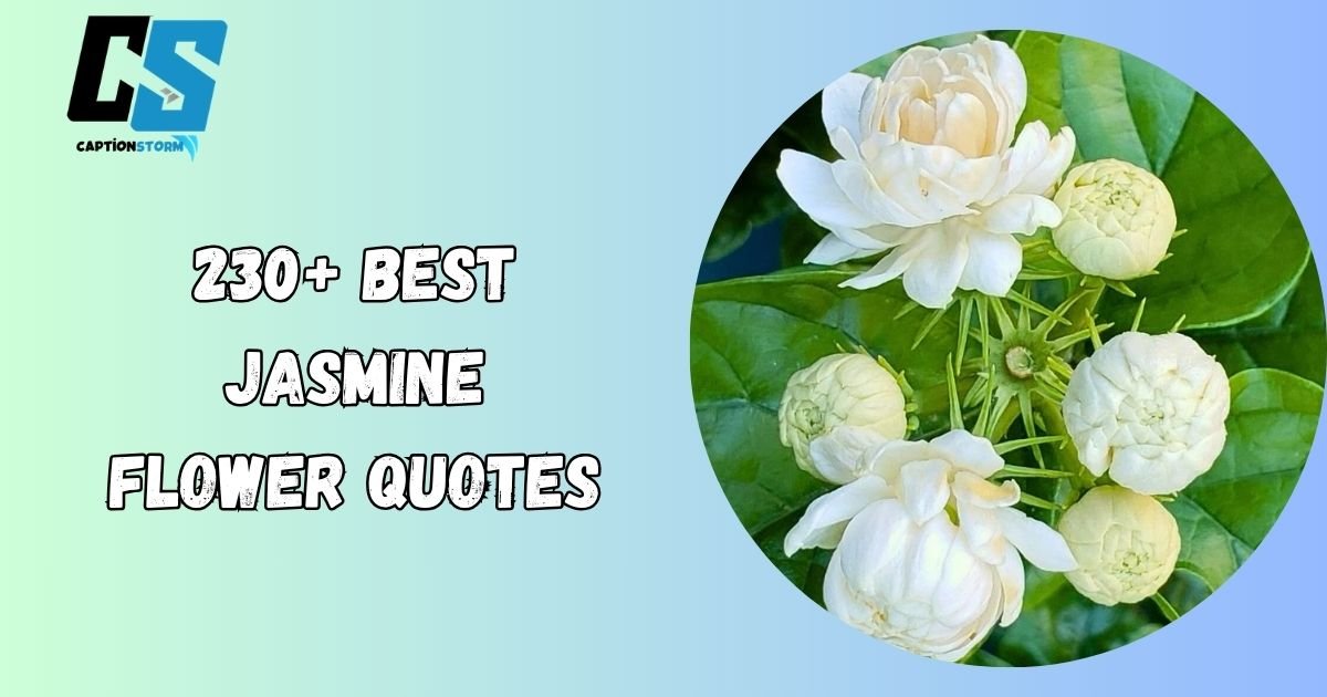 Jasmine Flower Quotes