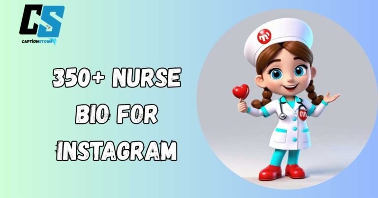 Nurse Bio For Instagram
