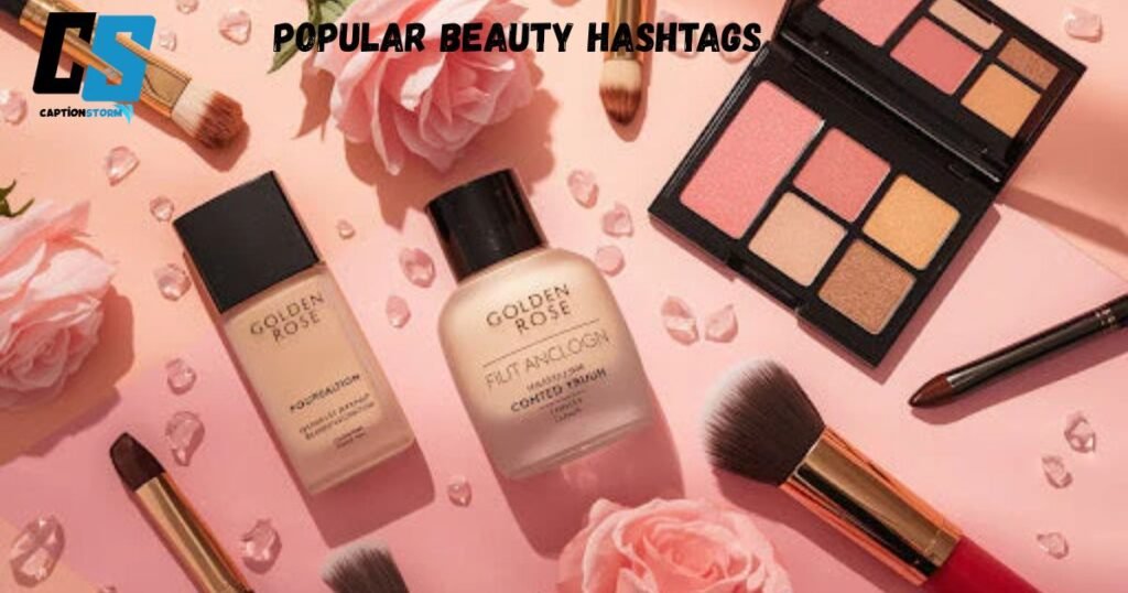 Popular beauty hashtags
