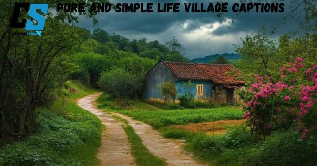 Pure And Simple Life Village Captions