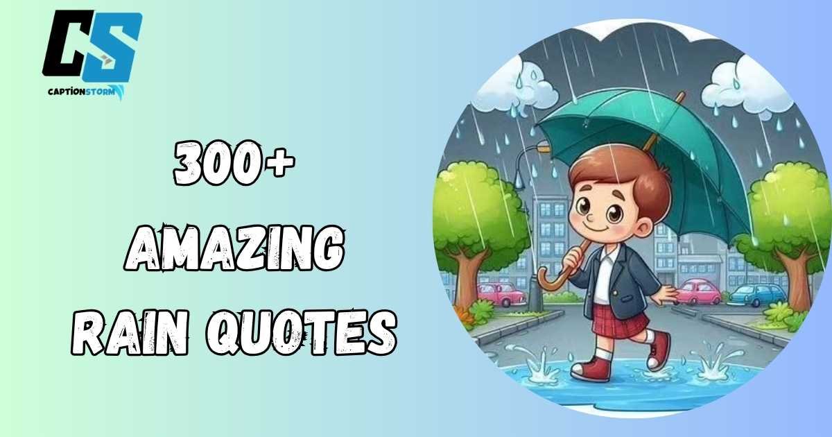 Rain Quotes