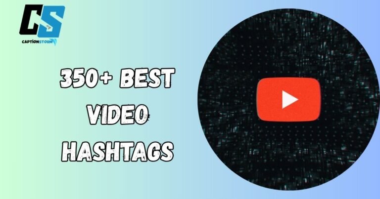video hashtags